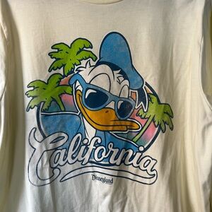 Disneyland Donald Duck California long sleeve tee
